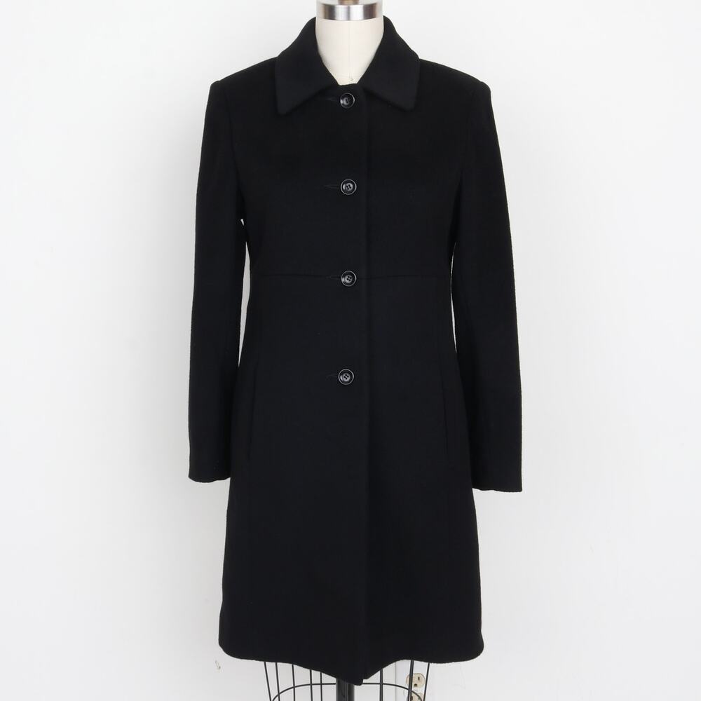 Vintage 90s Wool/Cashmere Minimalist Coat